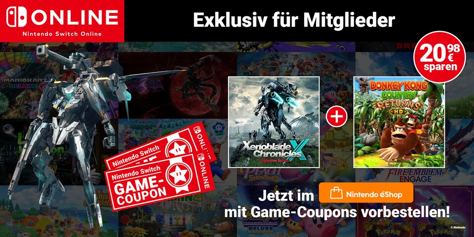 Durch die Nintendo Switch-Game-Coupons könnt ihr selbst brandneue Switch-Spiele günstiger bekommen.