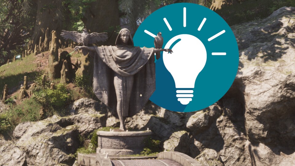 Wenn ihr eine solche Statue entdeckt bekommt ihr nicht nur garantiert eine coole Quest, sondern auch die mächtigsten Gegenstände des Spiels.