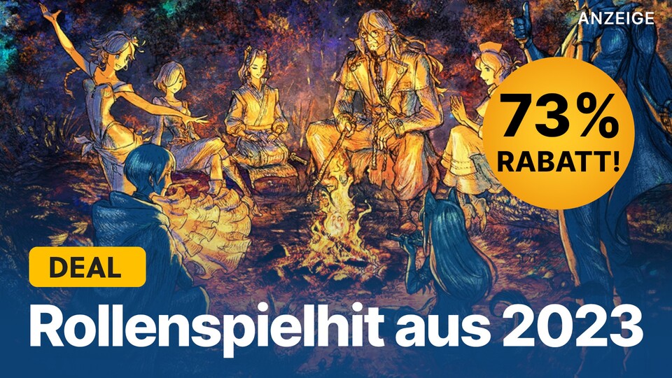 Mit Octopath Traveler 2 könnt ihr euch ein Top-Rollenspiel aus 2023 günstig für PS5 und PS4 schnappen.