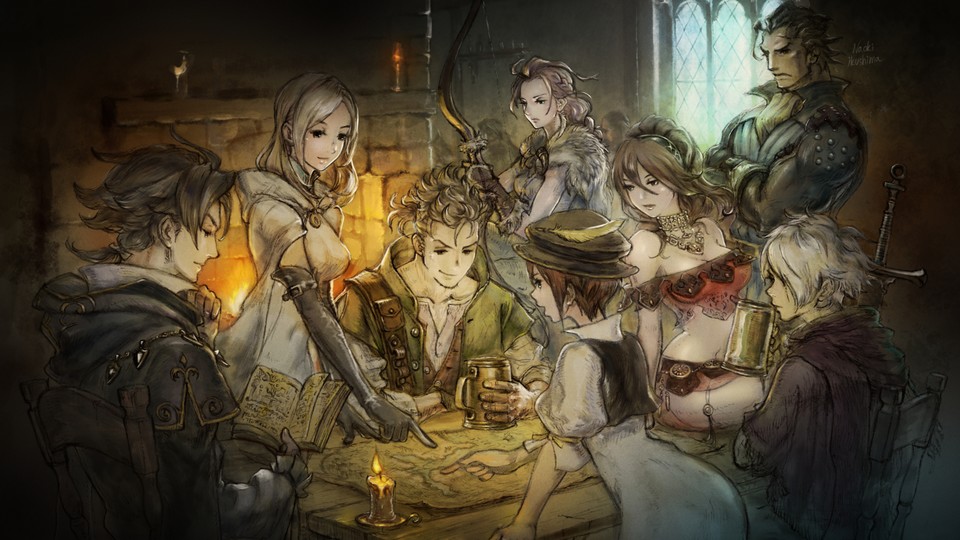 Octopath Traveler - Test Video for Switch-Exclusive RPG Climax