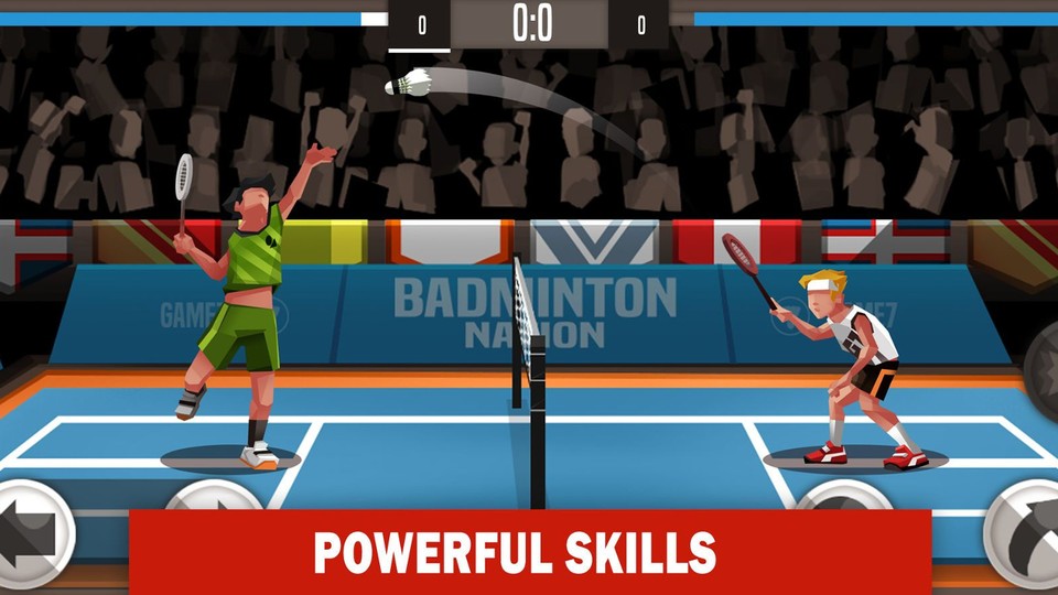 Badminton ist auch virtuell unterhaltsam.