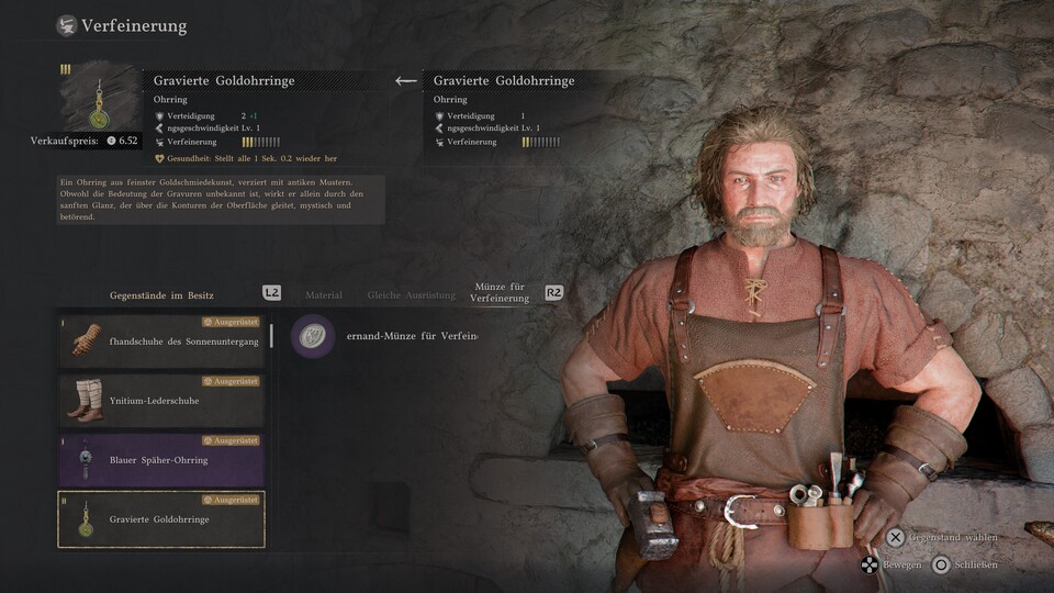 Gebt ihr die nötigen Materialien für die Verfeinerung aus, werden einige Accessoires deutlich nützlicher.