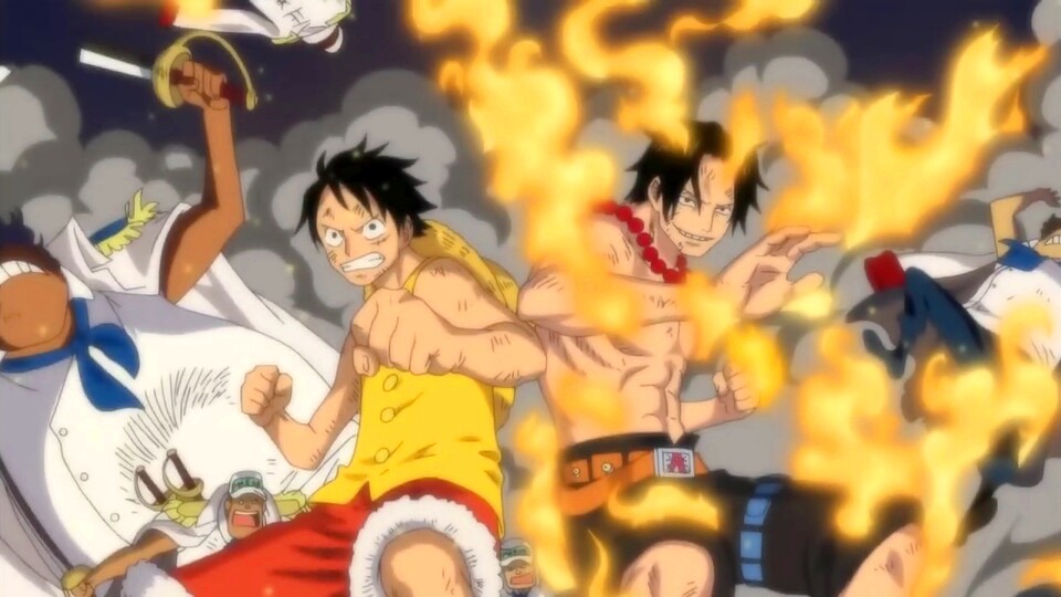 In One Piece bilden Monkey D. Ruffy und Ace ein perfektes Team, zumindest bis zu einem gewissen Punkt...