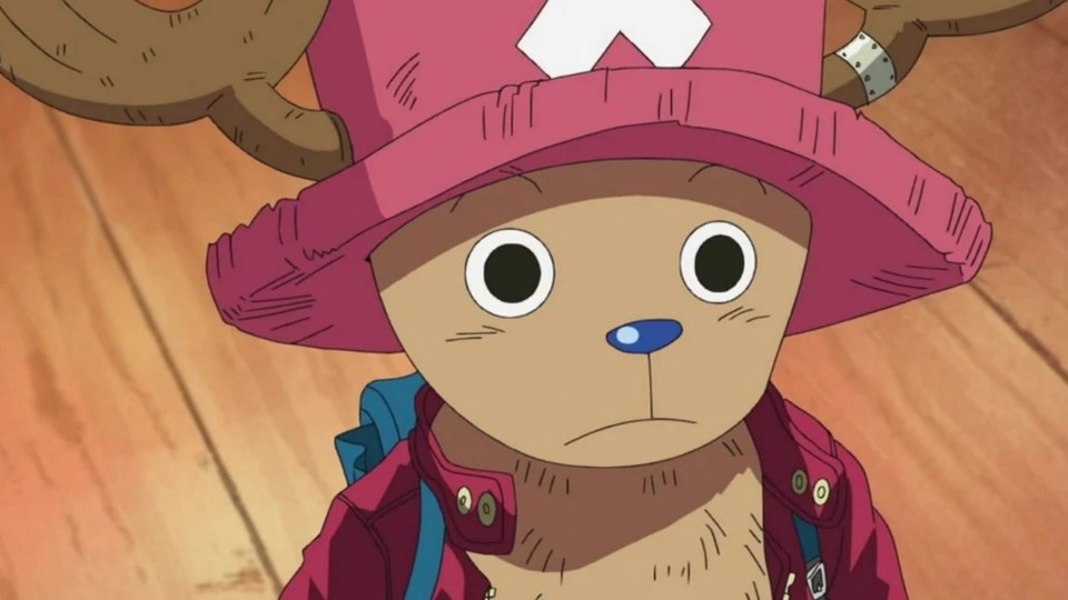 So sieht Chopper im One Piece-Anime aus.