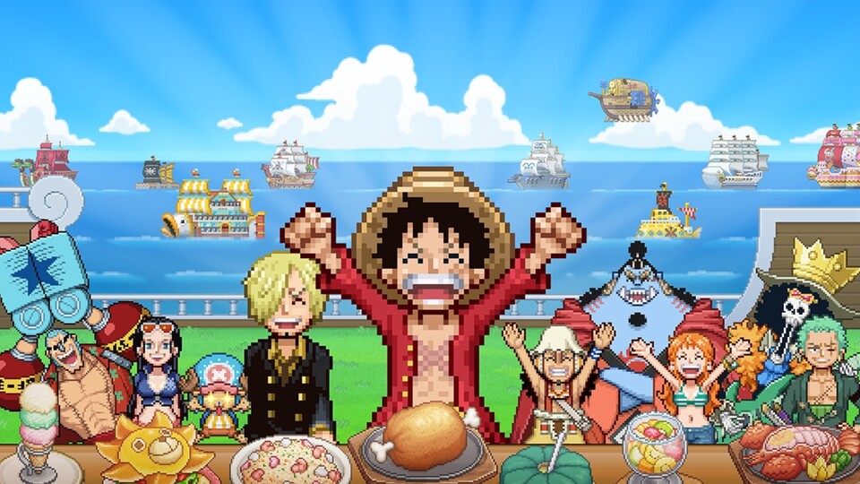 In One Piece: Grand Gourmet erschafft ihr das beste schwimmende Restaurant der One-Piece-Welt.