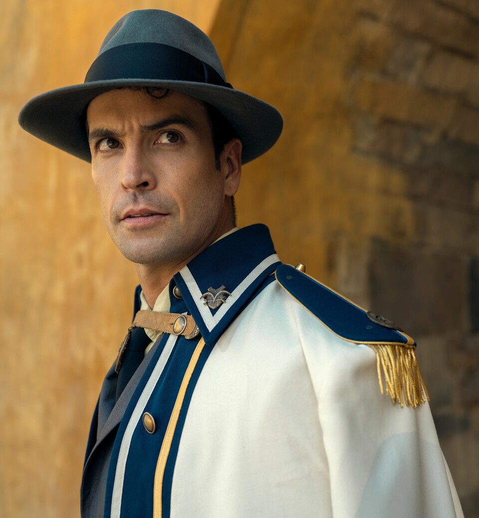 So sieht Bogart in der Live-Action-Adaption aus. (Bild: © Eiichiro Oda, Shueisha Kaji Productions, Netflix)