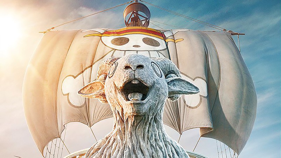 Sieht glücklich aus: Die Flying Lamb in der Netflix-Serie zu One Piece.
