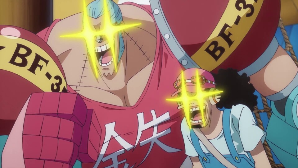 Nicht nur Lysop kommt seinem Traum zum Greifen nah. (Bild: © Eiichiro Oda Shueisha, Toei Animation)