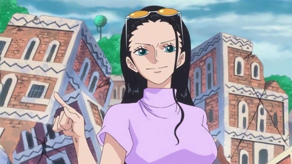 Nico Robin sieht hier ganz harmlos aus, aber die One Piece-Figur kann auf jeden Fall auch ganz anders.