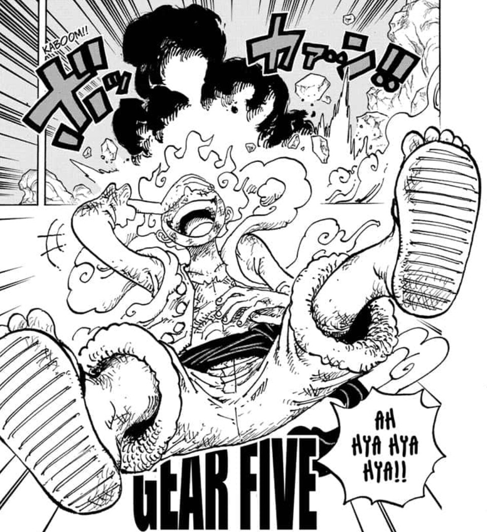 Luffy Gear 5 / Sun God Nika