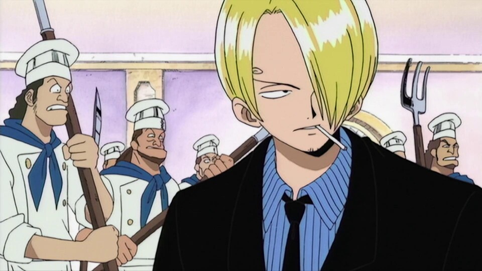 Um wen es sich dabei wohl handelt? Sanji und die Köche der Baratié rätseln noch, aber nicht mehr lange.