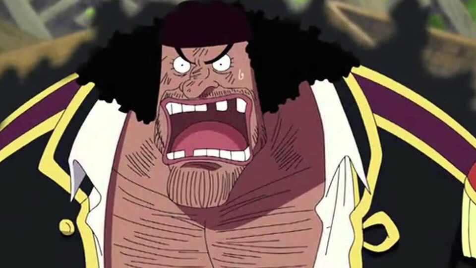 Bei diesem Übersetzungsfehler ist Blackbeards selbst sprachlos. (Bild: © Eiichiro Oda, Shueisha Toei Animation)
