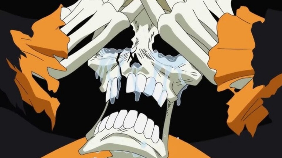 Brook kehrt nach seinem erstem Tod in One Piece aus dem Totenreich zurück. (Bild: © Eiichiro Oda, Shueisha Toei Animation)