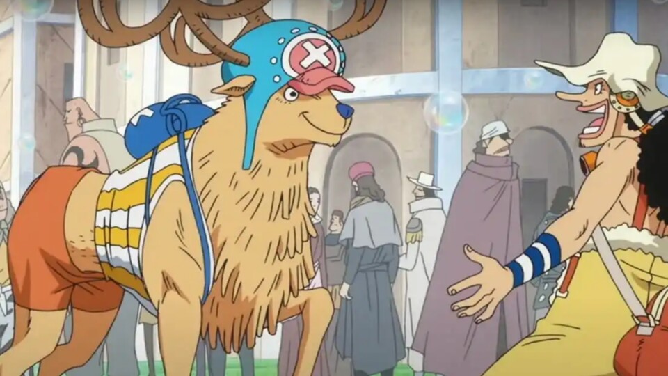 Mit Walk Point sieht Chopper aus wie ein normales Rentier. (© Eiichiro Oda, Shueisha Toei Animation)