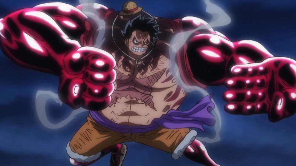 Egla, was ist. Ruffy hat immer seinen Strohhut dabei. (Bild: © Eiichiro Oda, Shueisha Toei Animation)