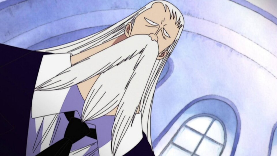 Mars hält von anderen Menschen nicht viel und sieht sie als Insekten. (Bild: © Eiichiro Oda, Shueisha Toei Animation)