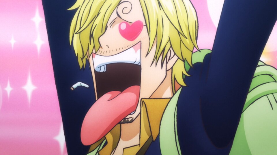 Sanji wird seine Augen womöglich nicht auf eine einzige Frau werfen können. (© Eiichiro Oda, Shueisha Toei Animation)