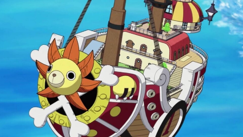 Der Löwenkopf der Thousand Sunny ist eine direkte Verbindung zu Ruffys Sonnengott-Kräften. (Bild: © Eiichiro Oda, Shueisha Toei Animation)