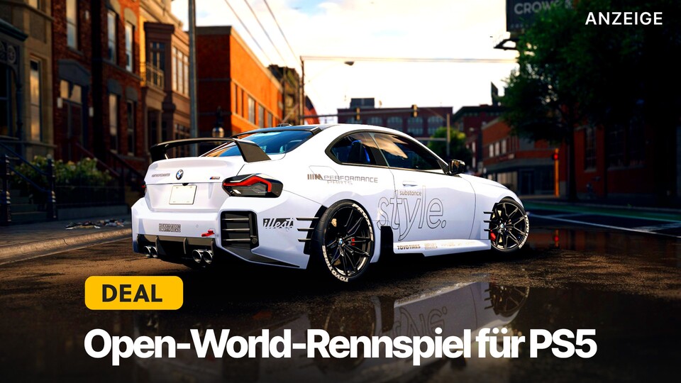 Wer Straßenrennen in der Großstadt mag, sollte dieses Open-World-Rennspiel für PS5 unbedingt noch nachholen.