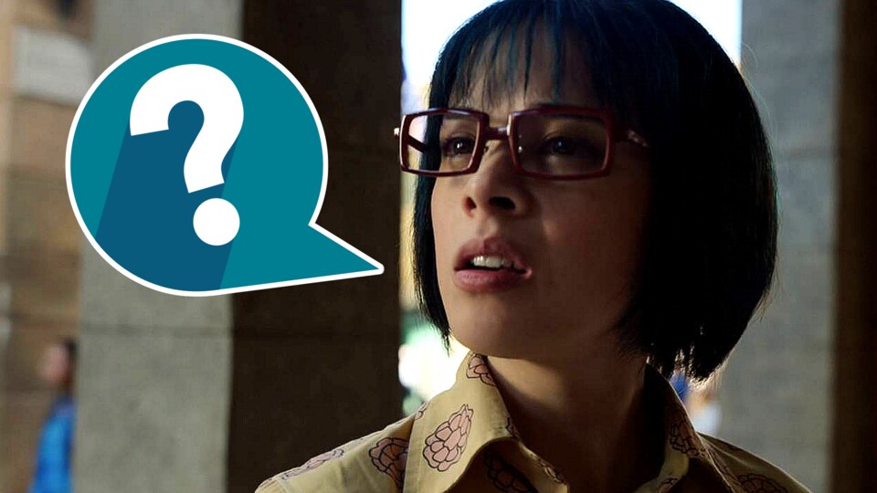 Tashigi trifft in Loguetown das erste Mal auf Zorro. (© Eiichiro Oda Netflix)