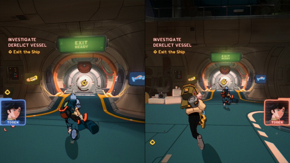 Ihr seid mit Maki und Omura immer im Splitscreen unterwegs. (Bild © Kepler Interactive)