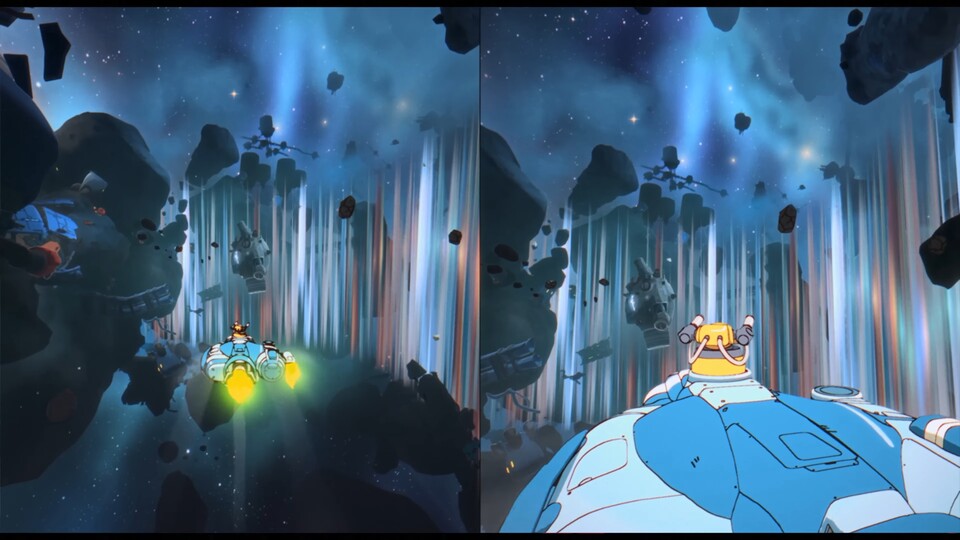 Maki lenkt, Omura schießt: Je nach Situation übernehmt ihr unterschiedliche Aufgaben (Bild © Kepler Interactive).