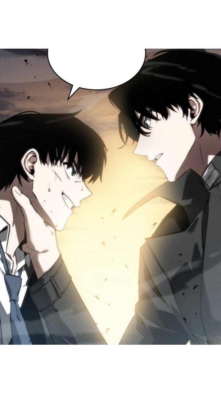 Das erste Treffen zwischen Yoo Joonghyuk und Kom Dokja verläuft nicht besonders gut. (© SingNSong, Sleepy-C, ReDice Studio LINE)