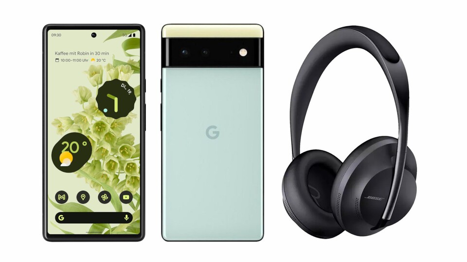 Wenn ihr bei Otto bis zum 27. Oktober das Google Pixel 6 vorbestellt, könnt ihr Bluetooth-Kopfhörer im Wert von mehr als 260 Euro gratis bekommen.