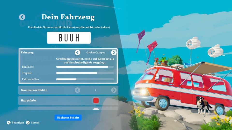 Der Große Camper kommt mit besonders viel Traglast daher.
