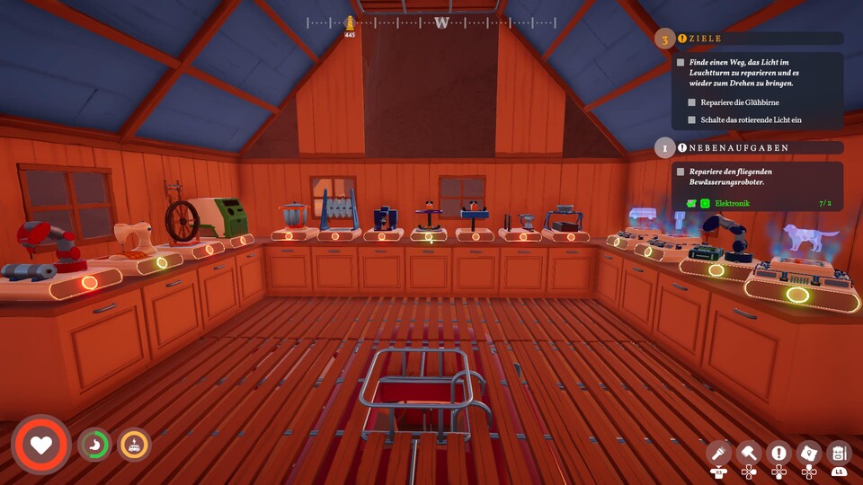 Das hier ist nur ein Bruchteil der Crafting-Automaten im Spiel und viele davon sollten eigentlich durchgehend aufgebaut sein.