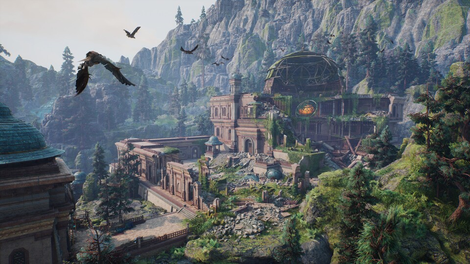 Die wunderschöne Spielwelt ist das große Highlight von Outcast: A New Beginning.