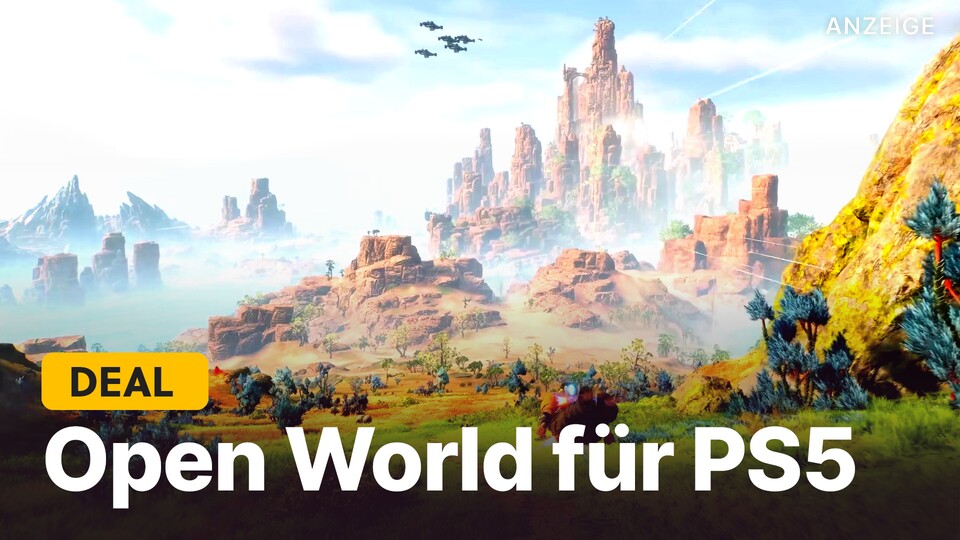 Wer in eine fremdartige, offene Spielwelt eintauchen will, sollte sich dieses PS5-Spiel nicht entgehen lassen.