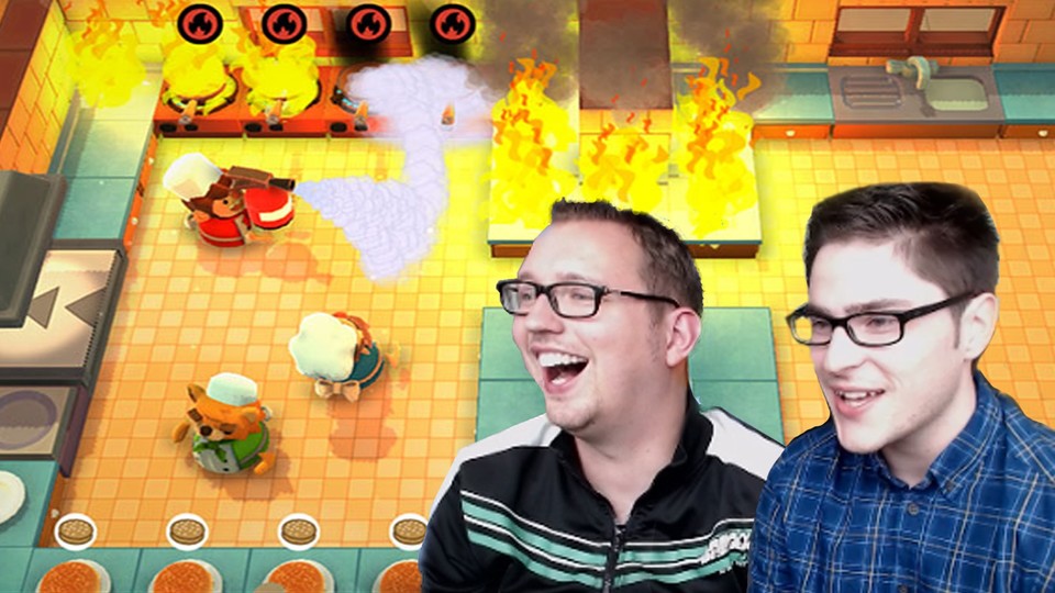 Overcooked - Alludes to: Tobi and Mirco save the Onion Kingdom in Kitchen Fever
