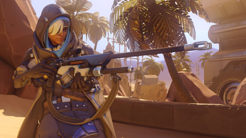 Overwatch - Alle Skins, Emotes und Posen der neuen Heldin Ana