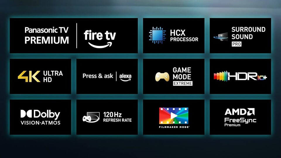 Brillantes 4K-Bild trifft auf geballte Gaming-Power: Mit dem HCX-Prozessor, vollem Multi-HDR-Support und flüssigen 120 Hz hat dieser OLED-TV alles, was ihr für Filme und Next-Gen-Gaming braucht.