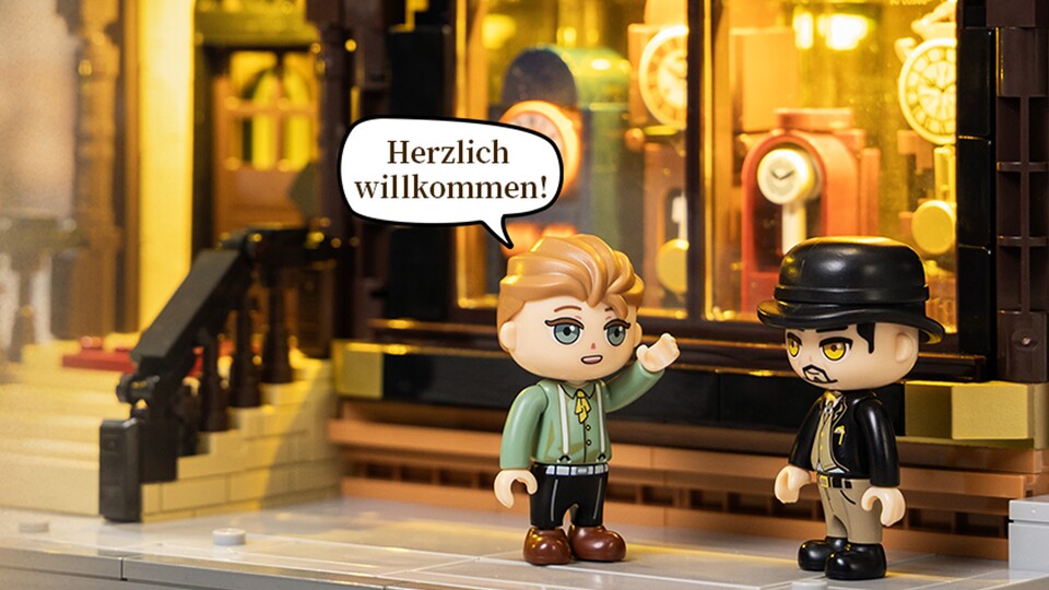 Die Figuren erwecken das Set erst so wirklich zum Leben.
