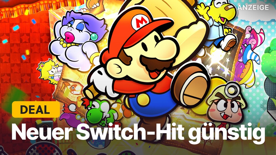 Paper Mario: Die Legende vom Äonentor gehört laut Bewertungen zu den bisher besten Switch-Spielen des Jahres.