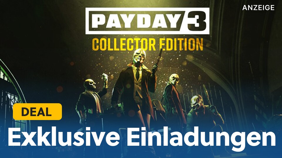 Welche mysteriösen exklusiven Einladungen verstecken sich hinter der Collectors Edition von Payday 3?