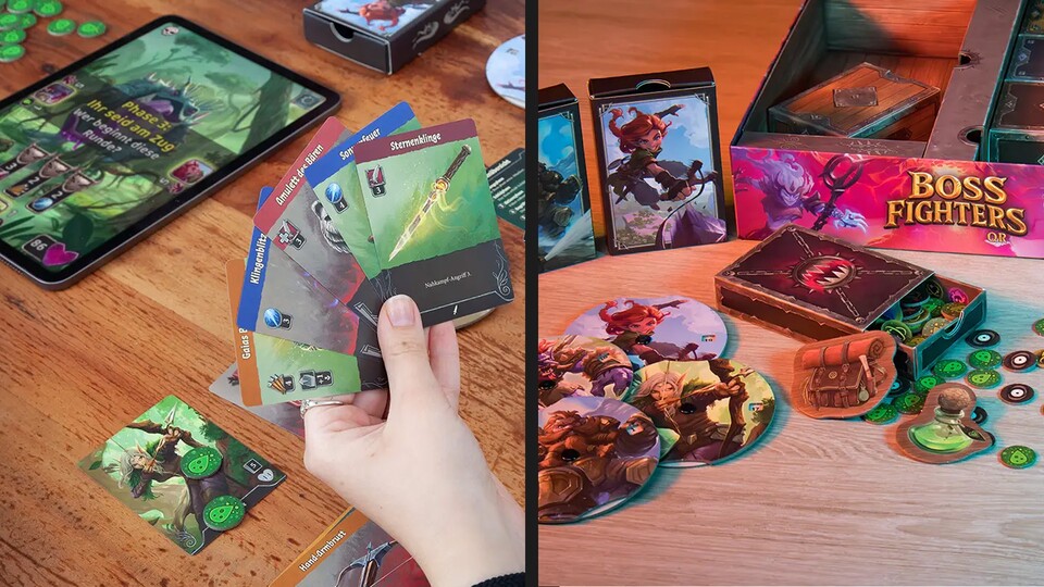 Die wunderschön illustrierten Karten fangen den atemberaubenden Fantasy-Style des Spiels richtig gut ein!