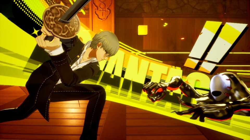 Die Kämpfe von Persona 4 laufen auch im Remake noch immer rundenbasiert ab.