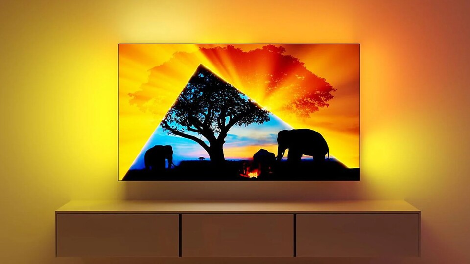 Ein solches Strahlen wie beim Philips OLED759 4K-TV bekommt ihr selbst bei Samsung und LG nicht.