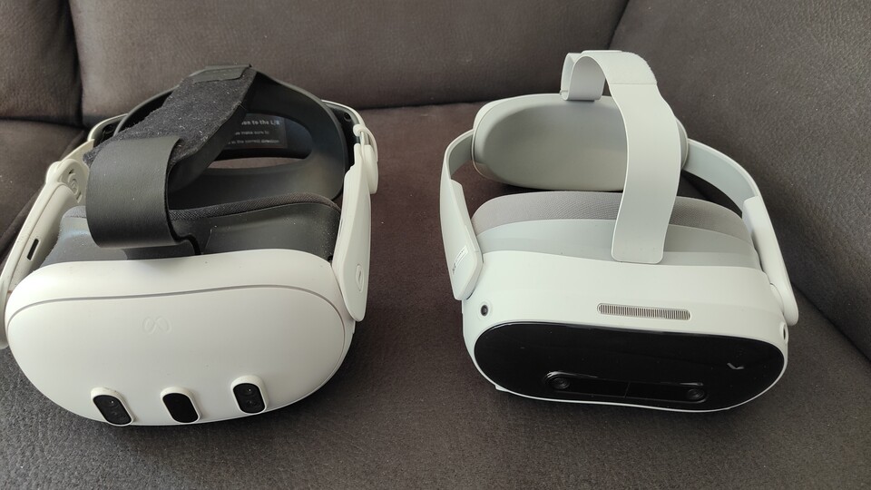 Die Pico 4 Ultra ist derzeit das einzige autarke VR-Headset, das mit der Meta Quest 3 auf Augenhöhe ist.