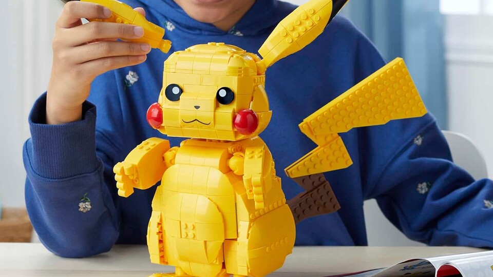 Dieser Pikachu ist einer der Highlights des Sales von der LEGO-Alternative MEGA