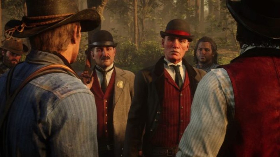 Die Pinkertons fungieren in Red Dead Redemption 2 als eine Art Bösewicht, auch wenn die Protagonisten selbst natürlich ebenfalls nicht ganz ohne sind.