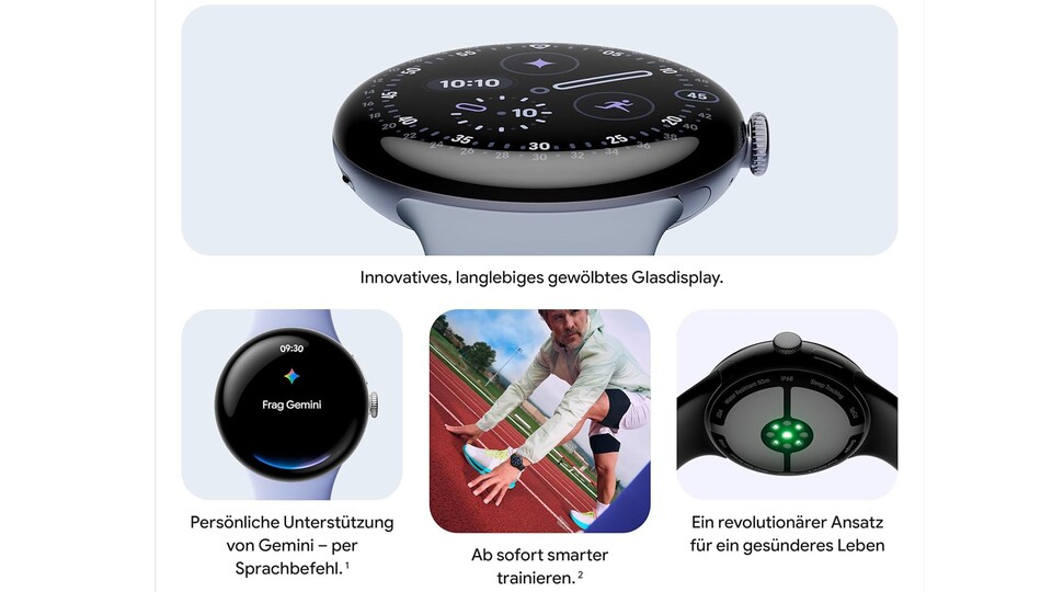 Egal ob im Design, bei der Leistung, dem Tracken der Vitalwerte oder bei der KI-Integration: Diese Uhr ist ein Premium-Gerät.