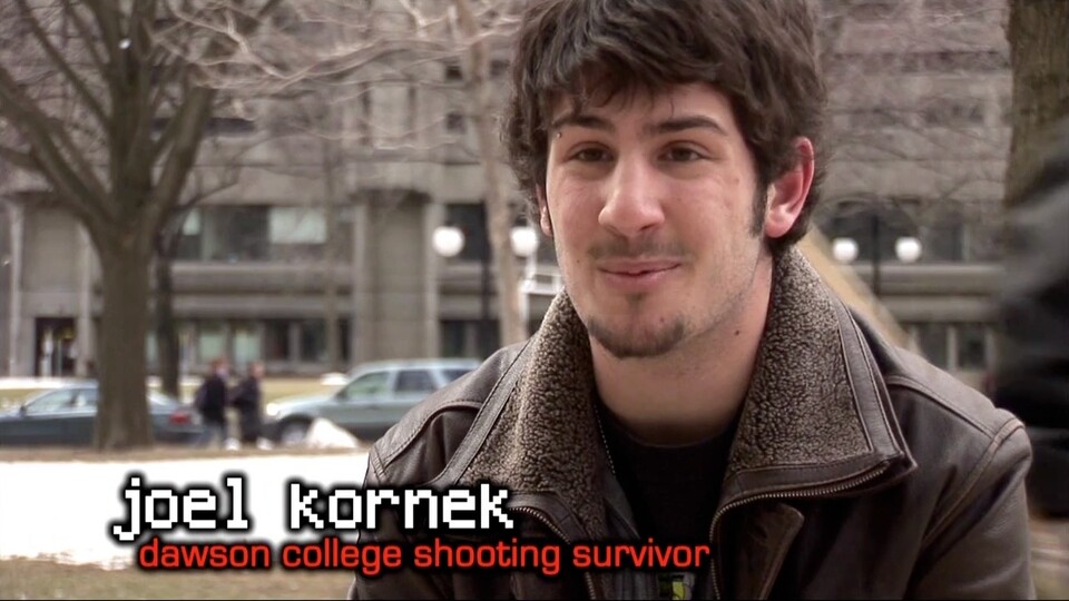 Joel Kornek wurde in Montreal verwundet und hat überlebt. 