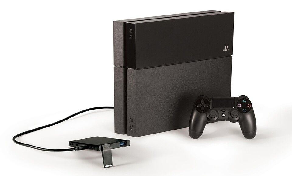 Ab Oktober 2015 gibt es einen Mini-Beamer als Zubehör für die PlayStation 4. 
