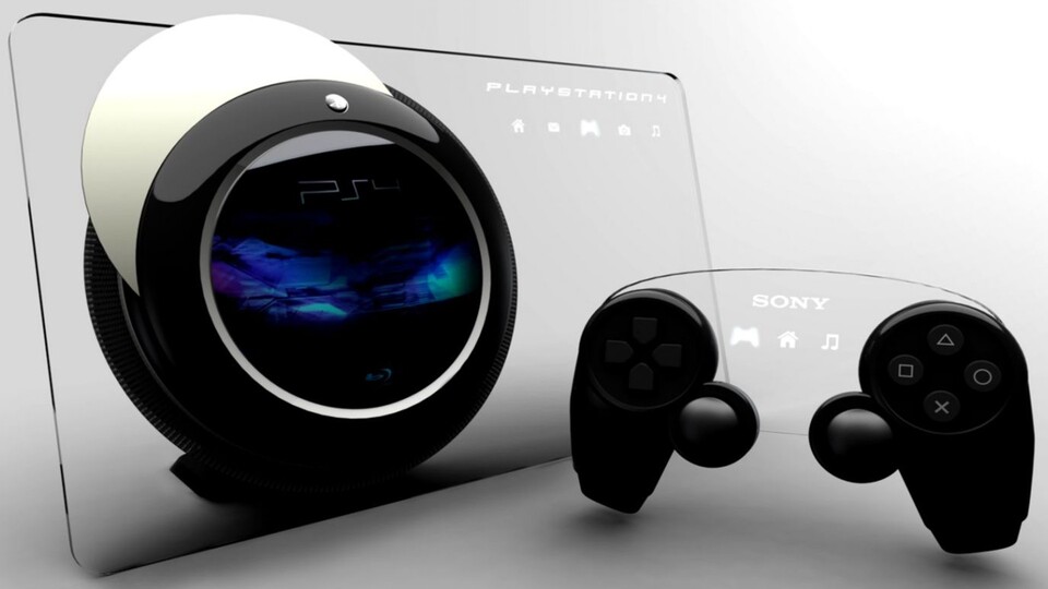 Wie dieses alte Mock-Up für die aktuelle Playstation 4 wird die kommende Playstation Neo wohl nicht aussehen. Allerdings steht die Hardware-Konfiguration des Konsolen-Upgrades laut Gerüchten bereits größtenteils fest. 