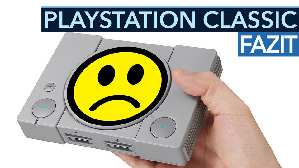 PlayStation Classic ist Sonys liebloseste Konsole - Fazit-Video zu PAL-Problemen, Emulation + Spielauswahl