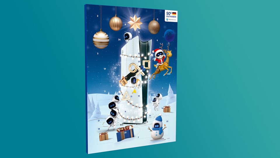 So sieht der Adventskalender dieses Jahr aus.